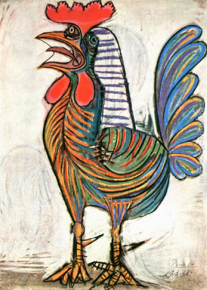 Pablo Picasso The Cock 1938
